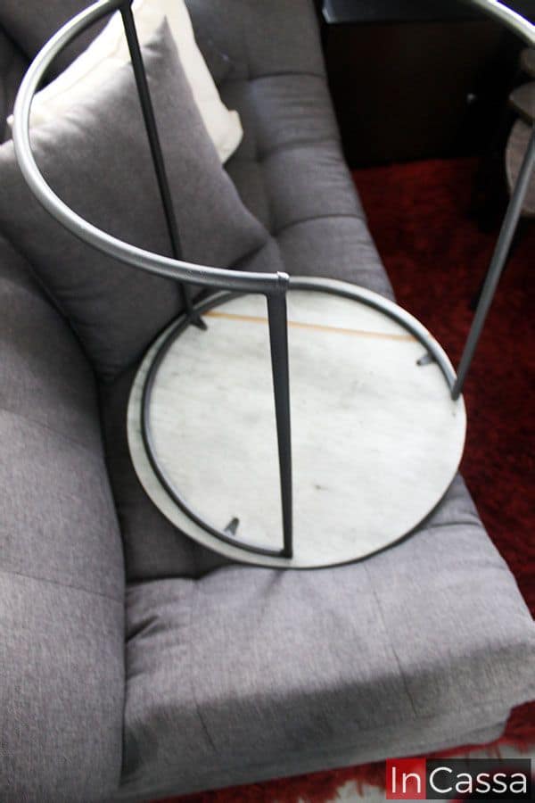 InCassa Muebles Edomex mueblería CDMX Set de 2 mesas de centro Nórdicas mármol gris 4