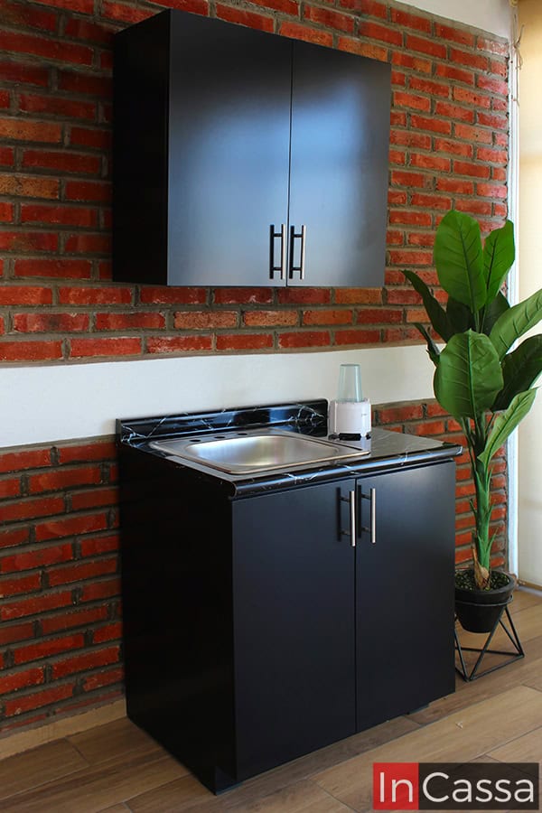 Cocina integral METEPEC 1.60m diseñada para ESTUFA