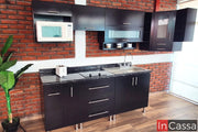Cocina integral METZTITLÁN 2.10m para PARRILLA + Esquinero de 80cm