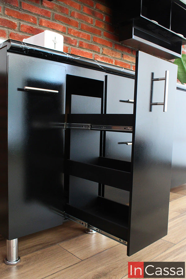 Cocina integral METZTITLÁN 2.10m para PARRILLA + Esquinero de 80cm