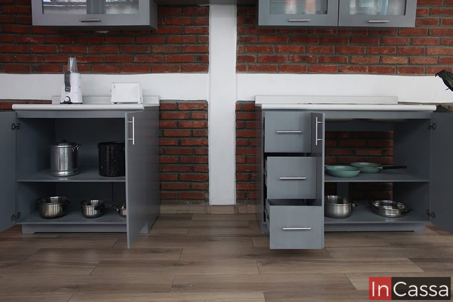 Cocina integral MEXCALTITAN 2.90m diseñada para ESTUFA