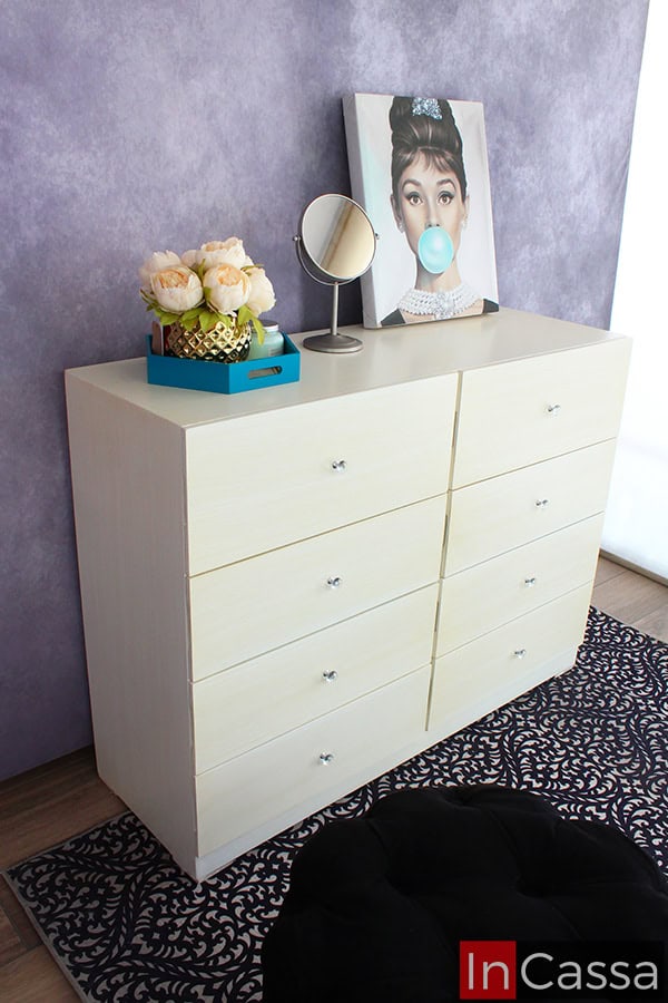 Tocador estilo glam Modelo MITLA