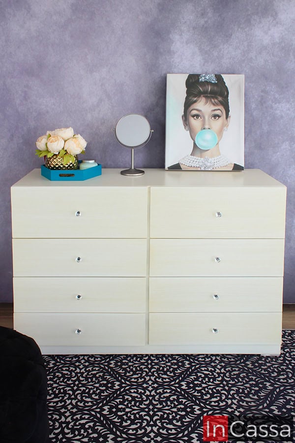 Tocador estilo glam Modelo MITLA