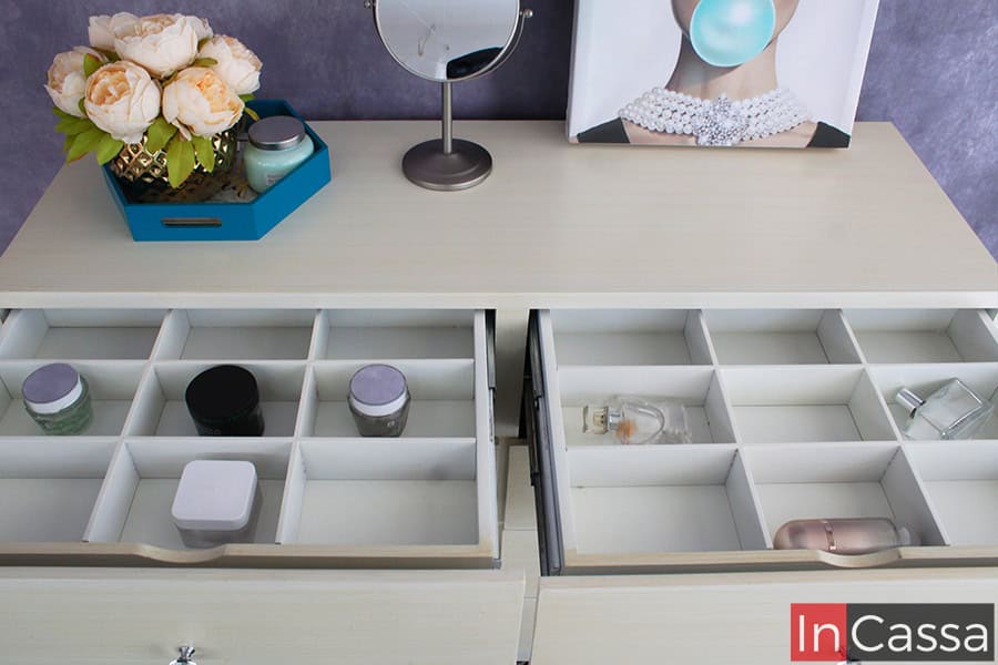 Tocador estilo glam Modelo MITLA