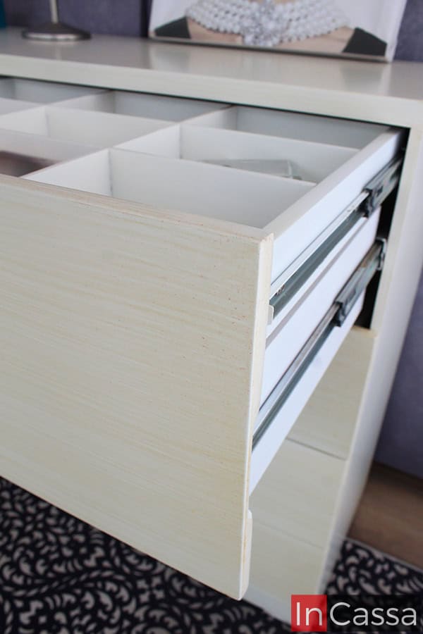 Tocador estilo glam Modelo MITLA