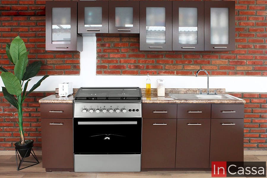 Cocina integral MITLA 2.40m diseñada para ESTUFA