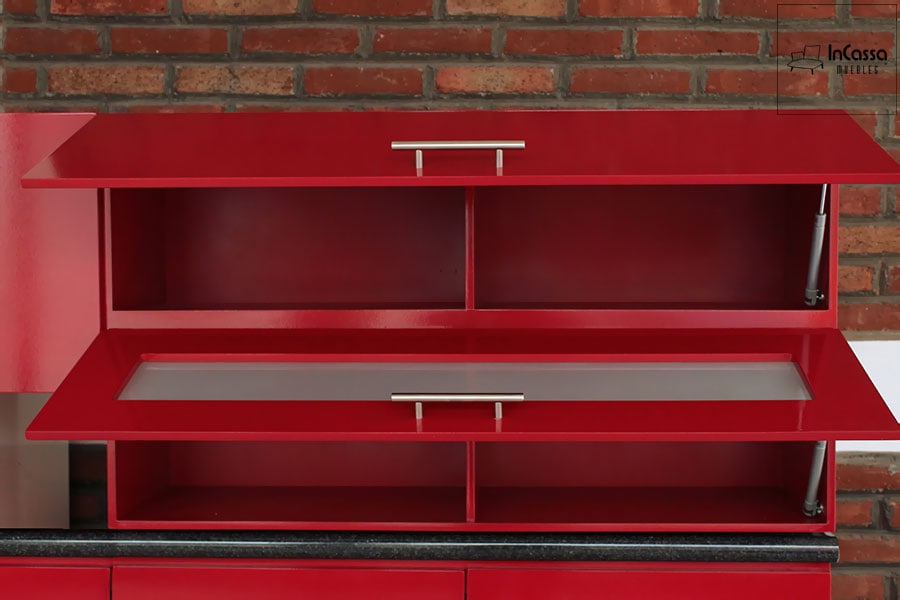 InCassa Muebles Edomex mueblería CDMX Cocina Integral MONTEVIDEO 2.90m diseñada para PARRILLA 4