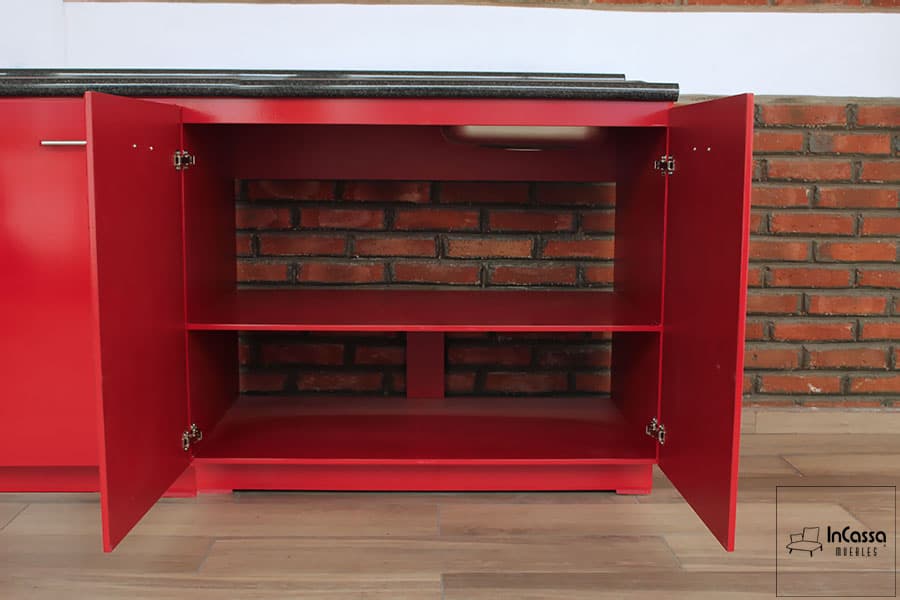 InCassa Muebles Edomex mueblería CDMX Cocina Integral MONTEVIDEO 2.90m diseñada para PARRILLA 6