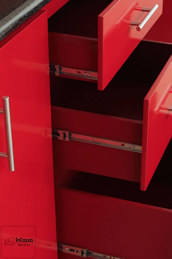 InCassa Muebles Edomex mueblería CDMX Cocina Integral MONTEVIDEO 2.90m diseñada para PARRILLA 8