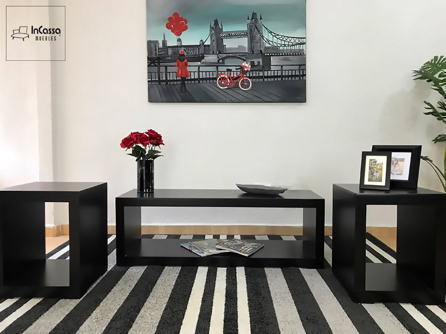 InCassa Muebles Edomex mueblería CDMX Mesa de Centro Modelo MONTREAL 5