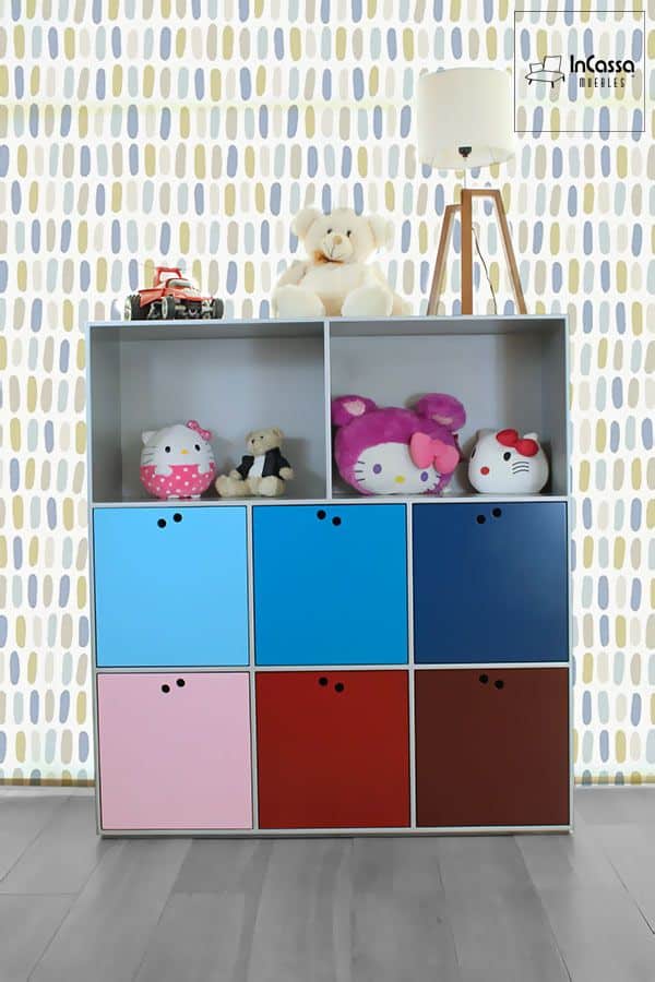 InCassa Muebles Edomex mueblería CDMX Organizador Infantil Modelo MORGAN 1