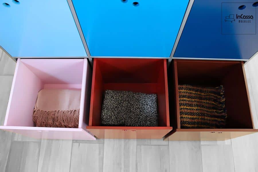 InCassa Muebles Edomex mueblería CDMX Organizador Infantil Modelo MORGAN 4