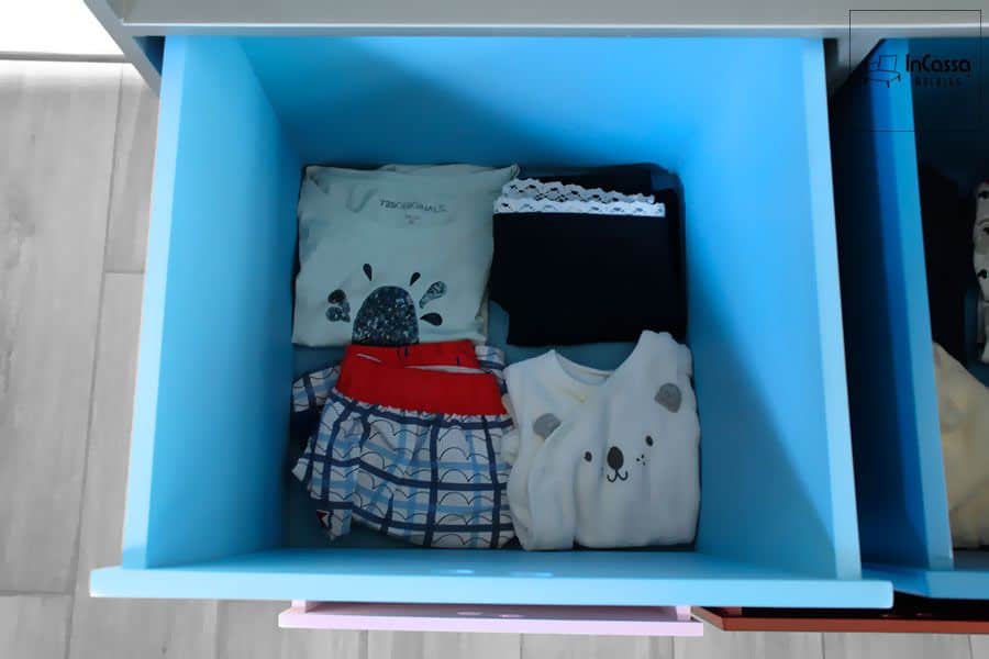 InCassa Muebles Edomex mueblería CDMX Organizador Infantil Modelo MORGAN 5