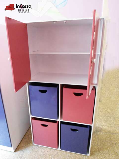 InCassa Muebles Edomex mueblería CDMX Organizador Infantil Modelo MICHELLE 2