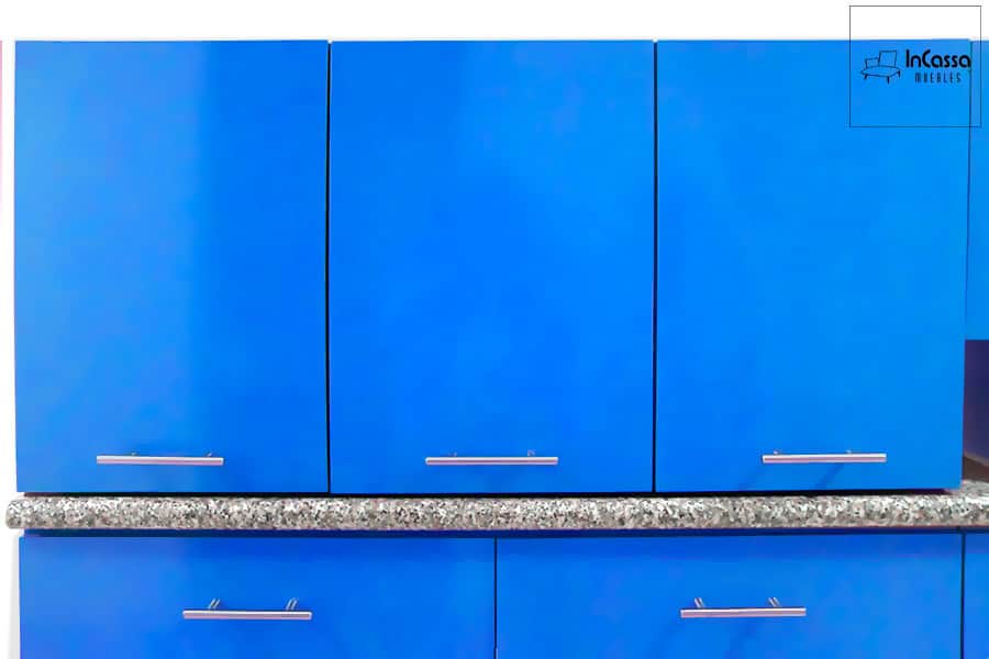 InCassa Muebles Edomex mueblería CDMX Cocina integral NANTES 3.20m diseñada para PARRILLA 3