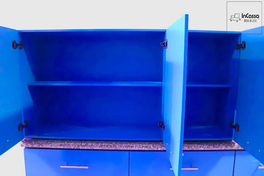 InCassa Muebles Edomex mueblería CDMX Cocina integral NANTES 3.20m diseñada para PARRILLA 4