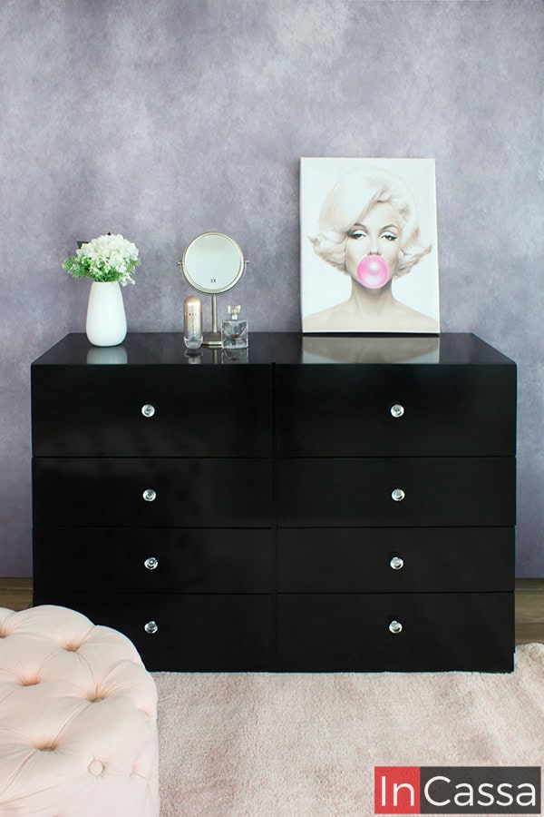 Tocador estilo glam Modelo NAPLES