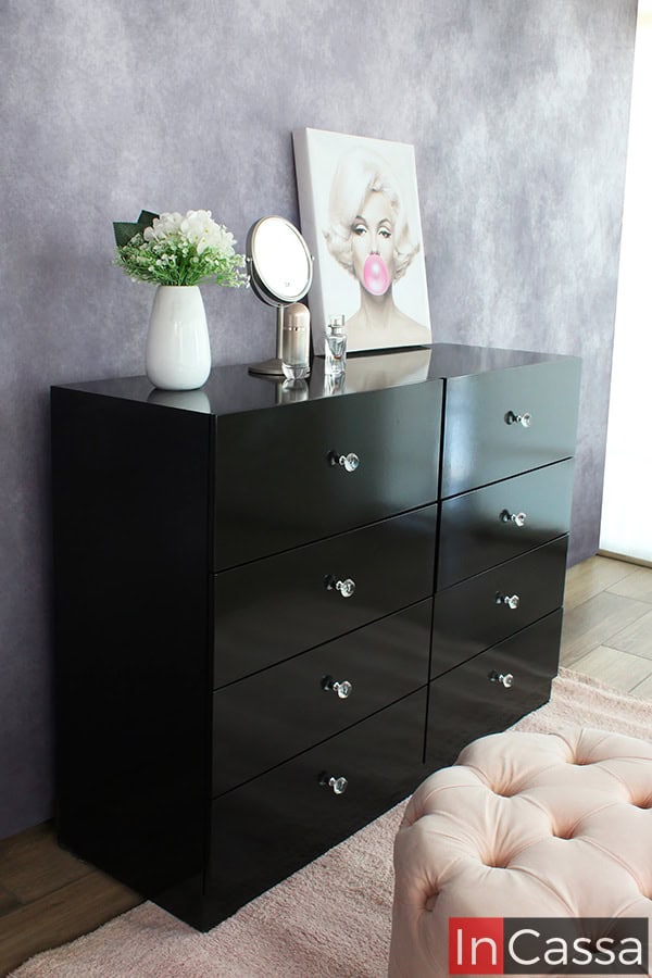 Tocador estilo glam Modelo NAPLES