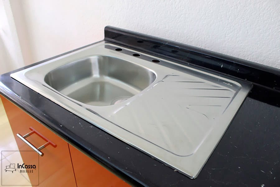 InCassa Muebles Edomex mueblería CDMX Cocina integral NASHVILLE 2.10m diseñada para PARRILLA 5