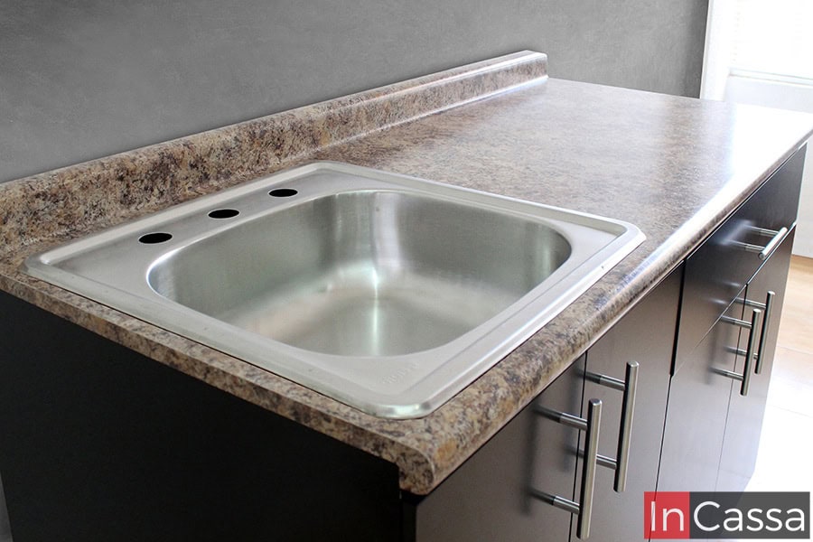 Cocina integral NAURU 1.30m diseñada para PARRILLA