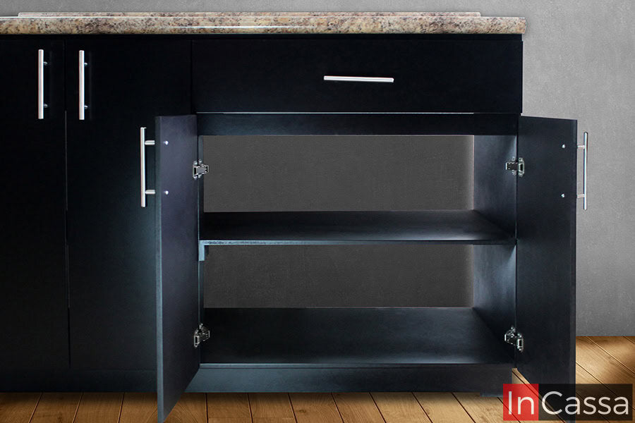 Cocina integral NAURU 1.30m diseñada para PARRILLA