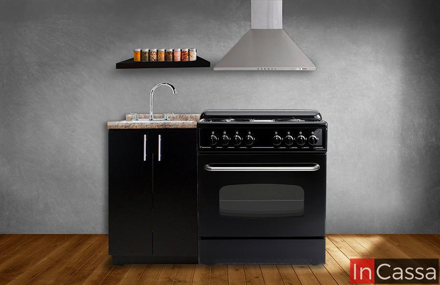 Cocina Integral NAURU 1.30m diseñada para ESTUFA