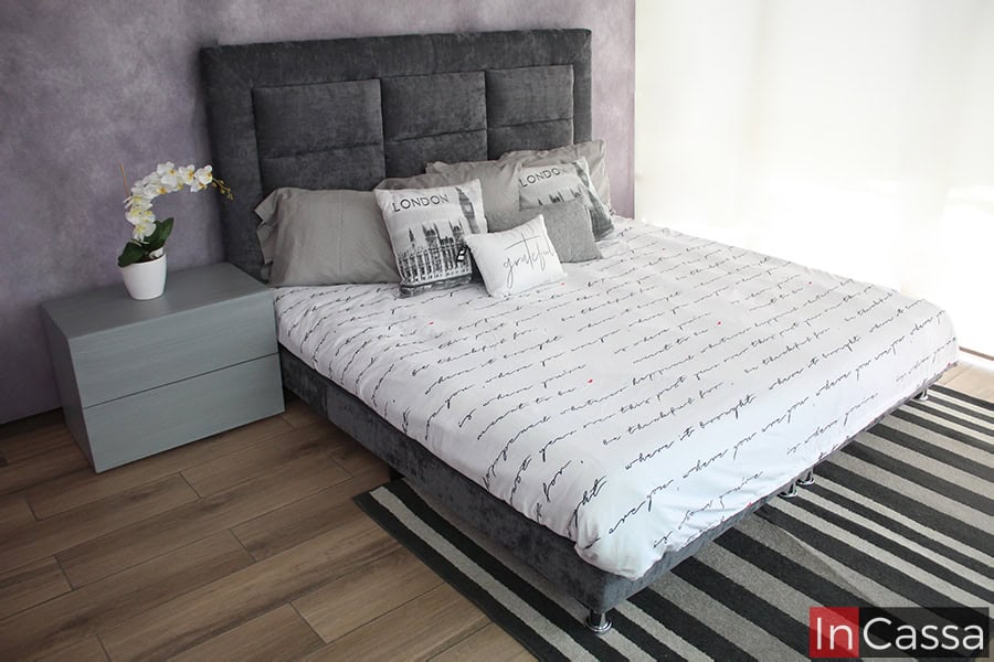 Recámara tapizada Modelo NOCHISTLAN King Size