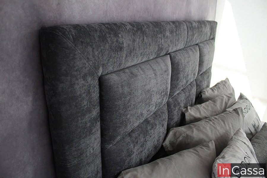 Recámara tapizada Modelo NOCHISTLAN King Size