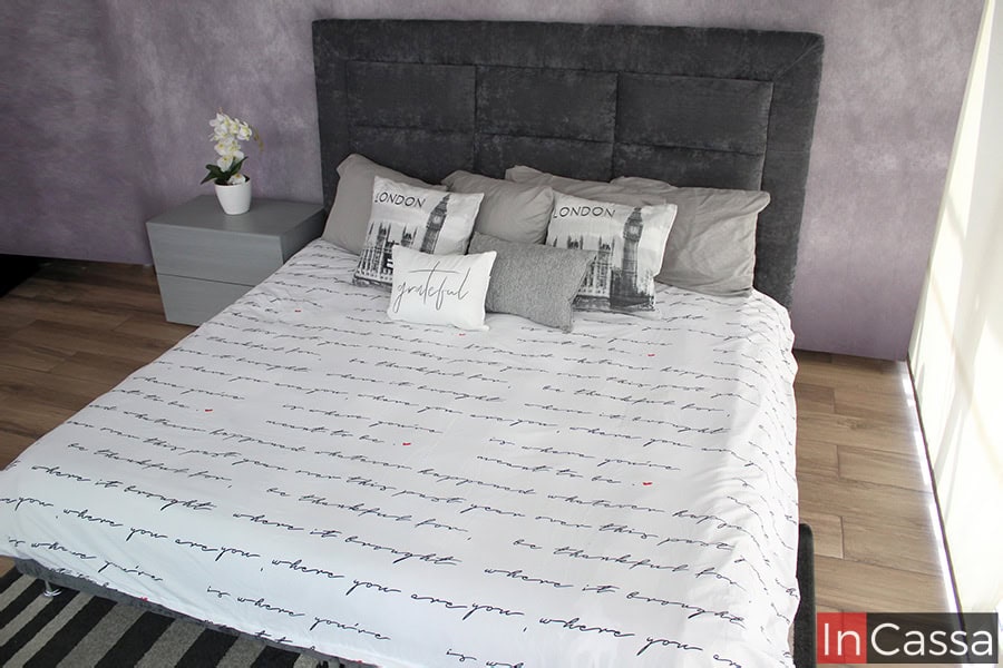 Recámara tapizada Modelo NOCHISTLAN King Size