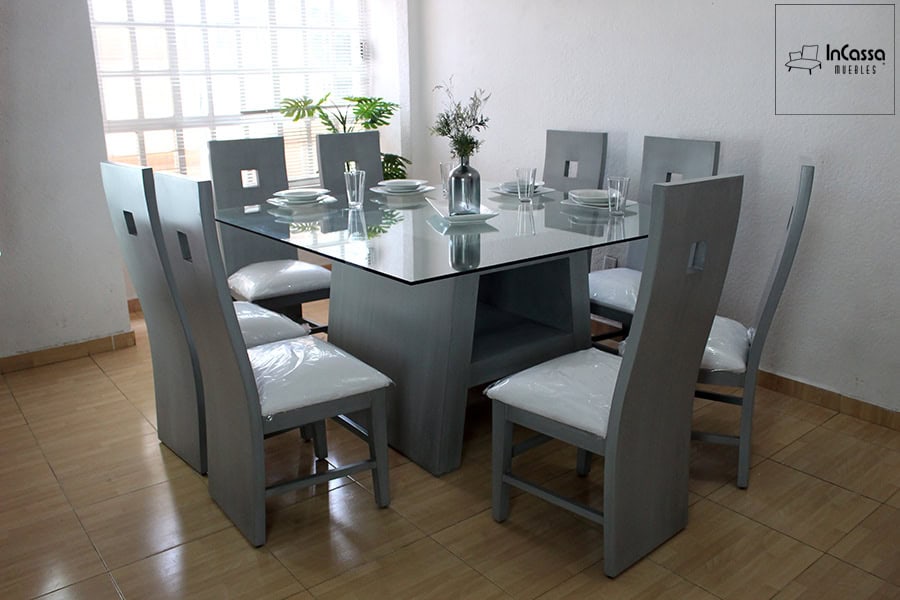 InCassa Muebles Edomex mueblería CDMX Antecomedor Modelo OCEANIA 5