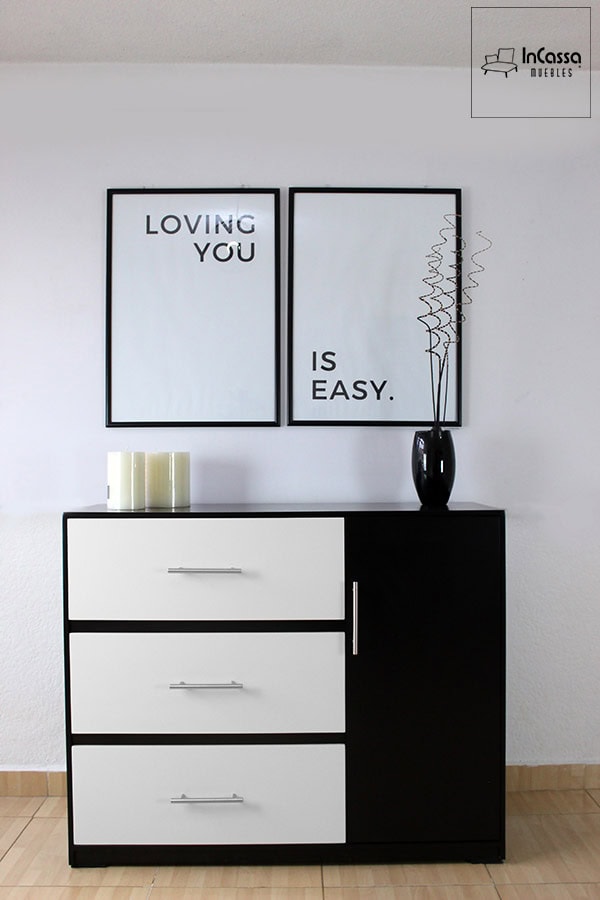 InCassa Muebles Edomex mueblería CDMX Bufetero Minimalista Modelo OLIMPIA 1