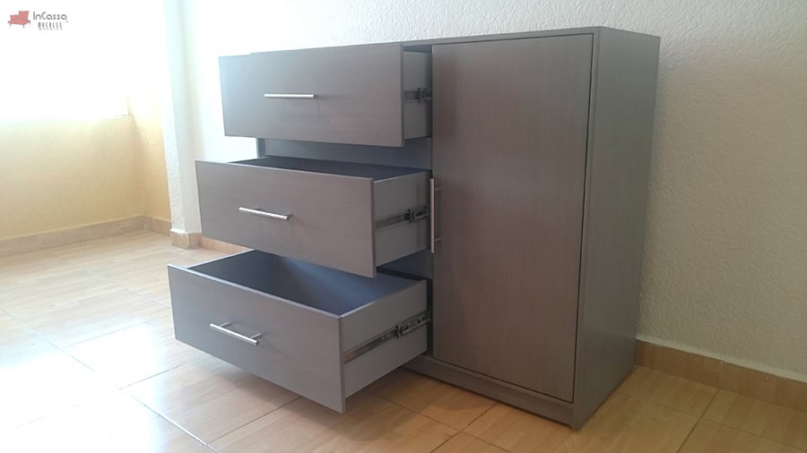 InCassa Muebles Edomex mueblería CDMX Bufetero Minimalista Modelo OLIMPIA 7