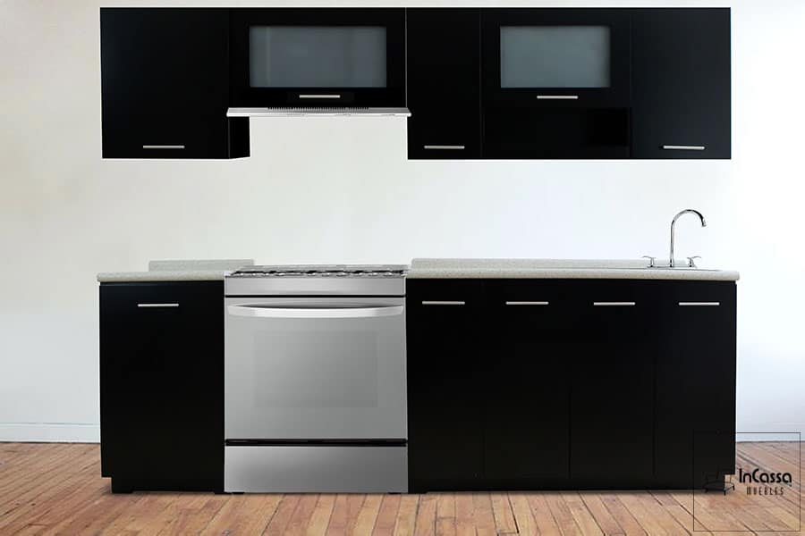 InCassa Muebles Cocina integral ORENSE 2.50m diseñada para ESTUFA 1