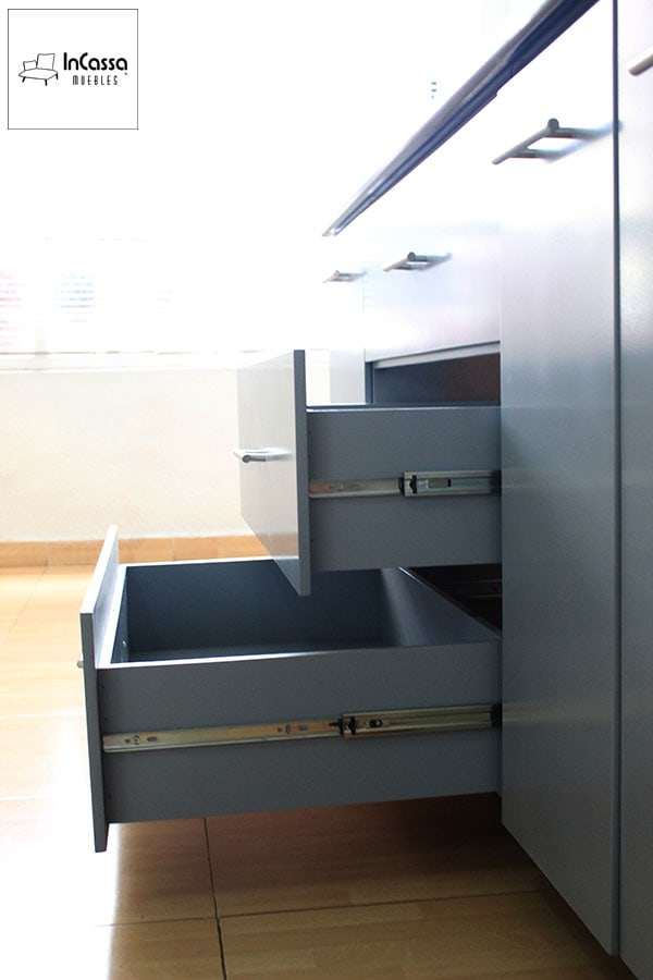 InCassa Muebles Edomex mueblería CDMX Cocina integral ORENSE 2.50m diseñada para PARRILLA 7