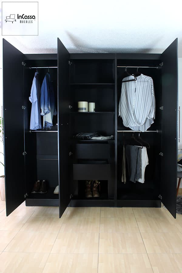 InCassa Muebles Edomex mueblería CDMX Clóset Modelo OTTAWA 2