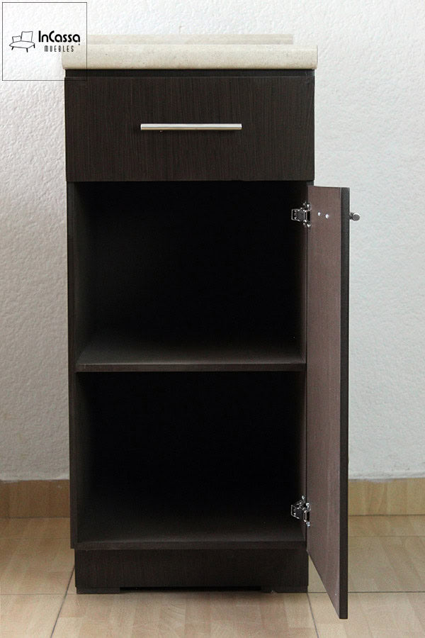 InCassa Muebles Edomex mueblería CDMX Cocina integral PALESTINA 2.10m diseñada para ESTUFA 7