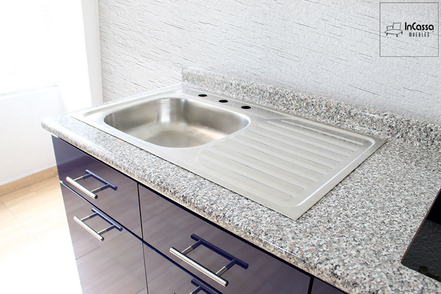 InCassa Muebles Edomex mueblería CDMX Cocina integral PALESTINA 2.10m diseñada para PARRILLA 3