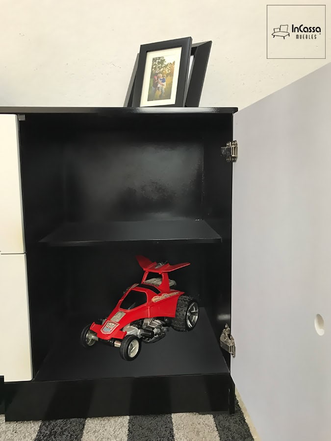 InCassa Muebles Edomex mueblería CDMX Cajonera Organizador Infantil Modelo PAU 4