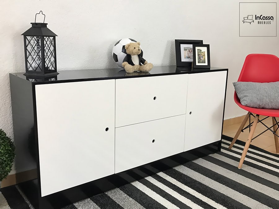 InCassa Muebles Edomex mueblería CDMX Cajonera Organizador Infantil Modelo PAU 2