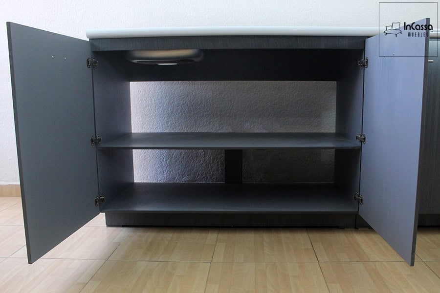 InCassa Muebles Edomex mueblería CDMX Cocina integral PISA 2m diseñada para PARRILLA 7
