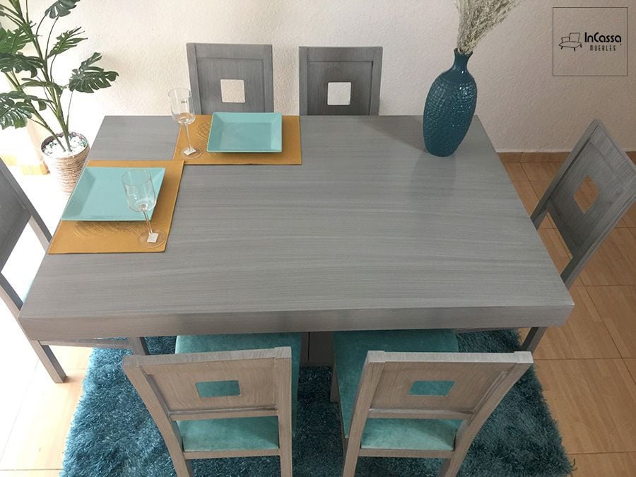 InCassa Muebles Edomex mueblería CDMX Antecomedor Modelo POLONIA 2