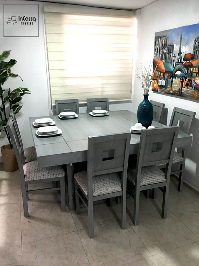 InCassa Muebles Edomex mueblería CDMX Antecomedor Modelo POLONIA 5