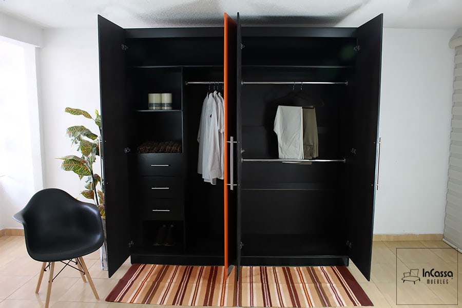 InCassa Muebles Edomex mueblería CDMX Clóset Modelo PRAGA 2