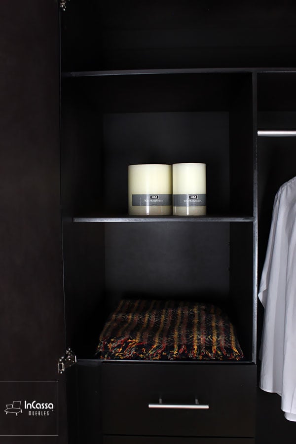 InCassa Muebles Edomex mueblería CDMX Clóset Modelo PRAGA 4