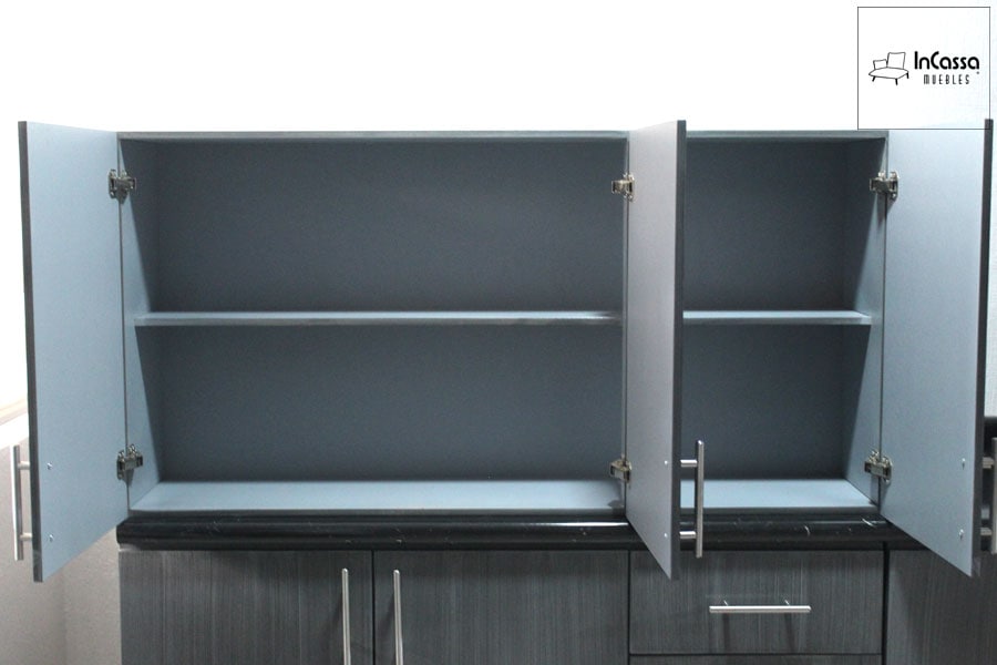 InCassa Muebles Edomex mueblería CDMX Cocina integral PRETORIA 3.30m diseñada para PARRILLA 5