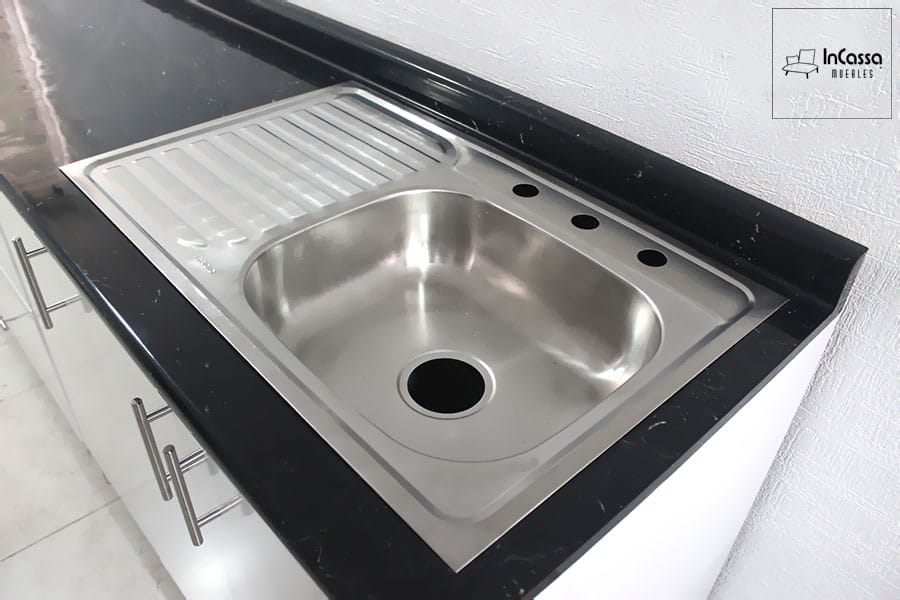 InCassa Muebles Edomex mueblería CDMX Cocina integral PRETORIA 3.30m diseñada para PARRILLA 3