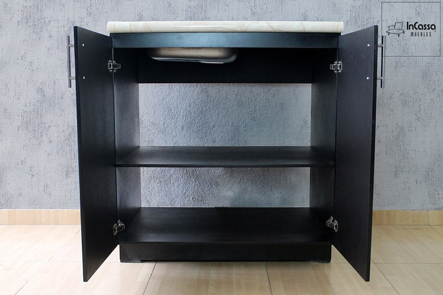 InCassa Muebles Edomex mueblería CDMX Cocina integral PREVEZA 1.60m diseñada para ESTUFA 8