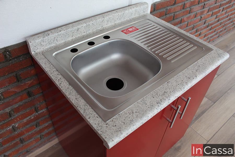 InCassa Muebles Edomex mueblería CDMX Cocina integral PREVEZA 1.60m diseñada para ESTUFA 5