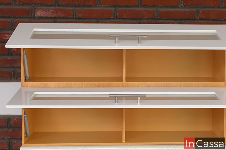 Cocina integral PROVENZA 2.90m diseñada para PARRILLA