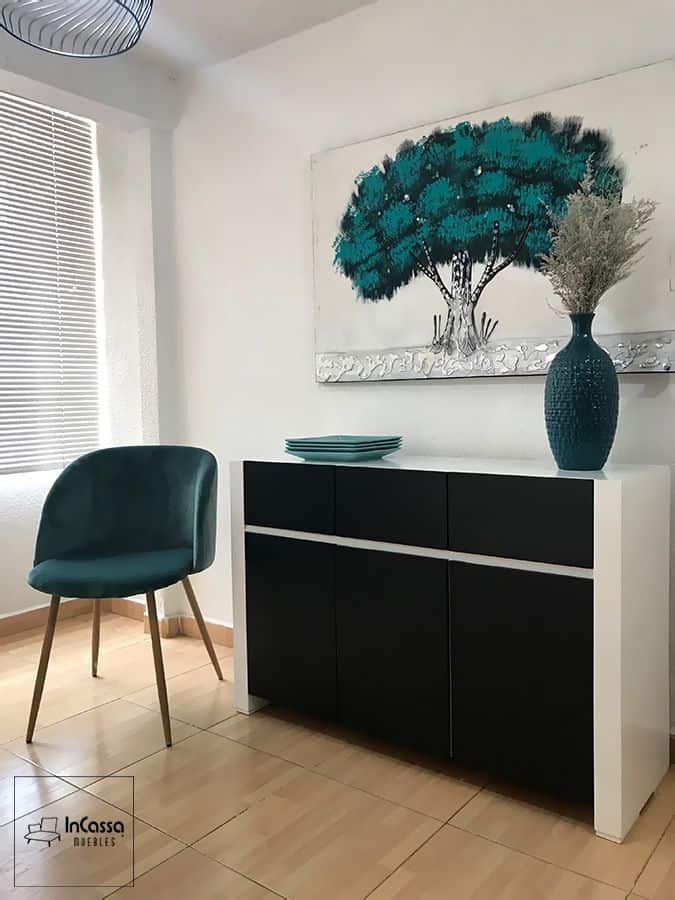 InCassa Muebles Edomex mueblería CDMX Bufetero Minimalista Modelo PUERTO PRINCIPE 1